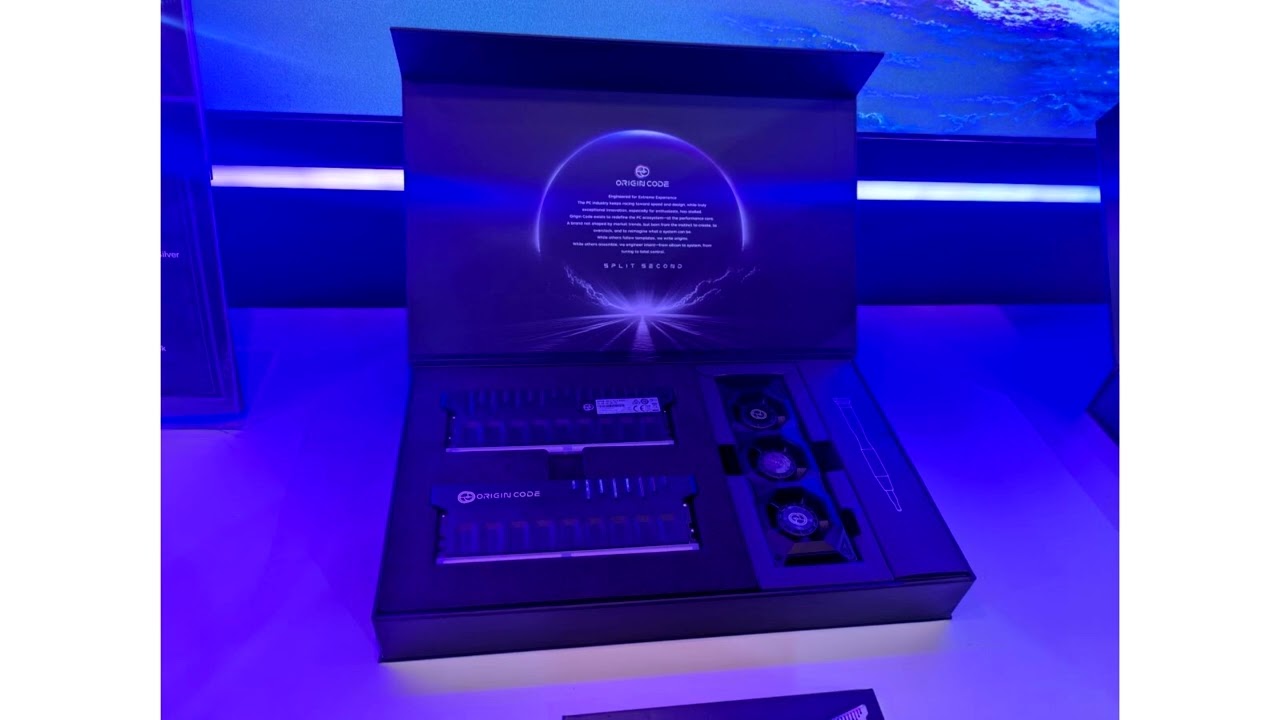 Origin Code Shows New Vortex DDR5 Modules With Vortex Triple Fan Cooler at CES 2026