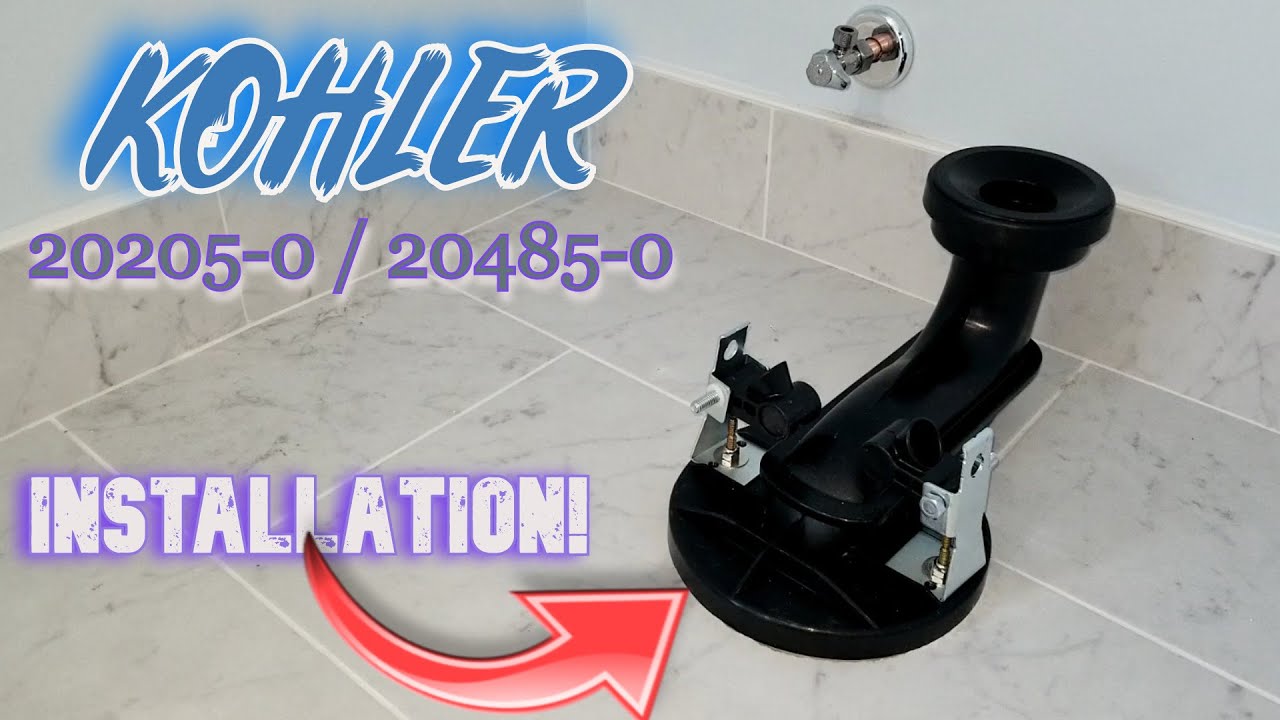 KOHLER 202050 / 204850 TOILET Installation! YouTube