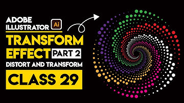 Adobe Illustrator Training Urdu/Hindi - Distort & Transform - Transform Effect (Part 2) - Class 29