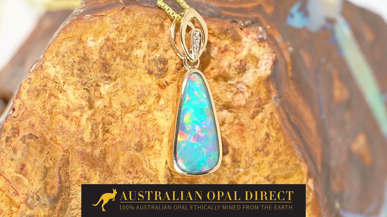 Opal Necklace, Opal Necklace Australia, Opal Necklace Pendant - Australian Opal Direct