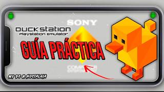 GUÍA SIMPLE de cómo jugar PS1 en celular ANDROID en 2026 con el EMULADOR DUCKSTATION ✅✅