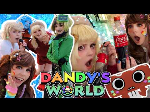 DANDY'S WORLD cosplay group at Megacon London vlog!
