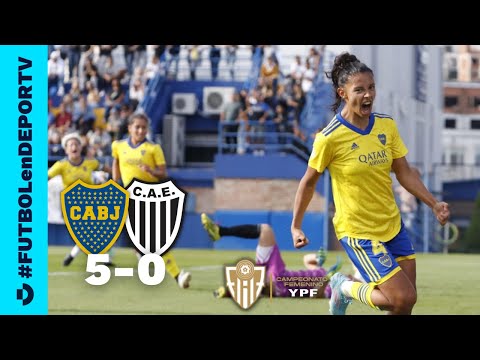 Boca 5-0 Estudiantes (BA) - GOLES - Fecha 10 - Primera División - Campeonato Femenino YPF 2022