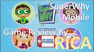Super Why Mobile Game Review By Rica With Commentary Super Why Mobile Game Review By Rica With Commentary