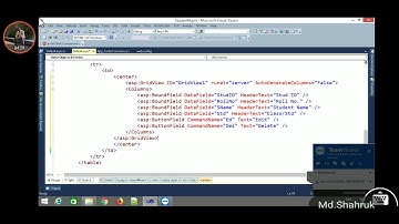 GridView Binding in asp.net, Edit and Delete with Grid View