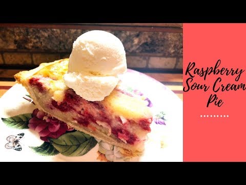Video: Raspberry Sour Cream Tart
