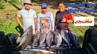 ||Night Jigging / Fishing catches Dogtooth Tuna || Calm weather and less current ||