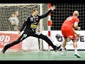 【ハンドボール】アタックしたら入っちゃったペナルティシュート【神業】handball ７ｍシュート