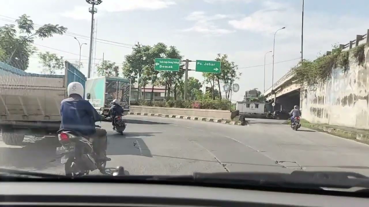 JALUR PANTURA SEMARANG DEMAK VIA TOL