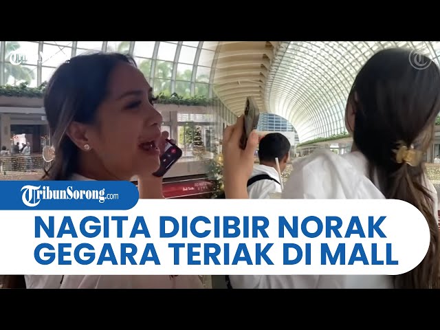 Nagita DICIBIR Norak & Kurang Etika Imbas Teriak-teriak Panggil Nia Ramadhani di Mall Singapura class=