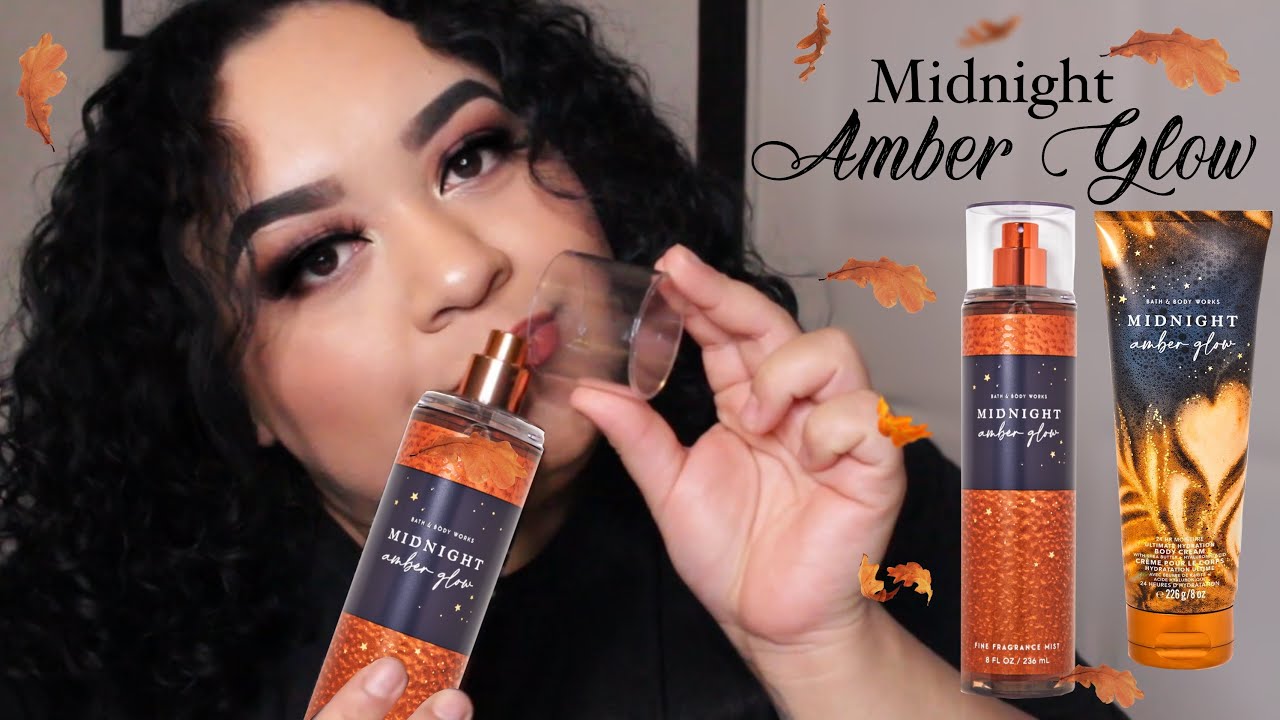 Bath & Body Works New Midnight Amber Glow Review 🍨☕️🍂🤎 