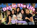 Day in the life of a teenager  group date