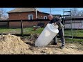 Переливная яма,септик из бочки,продолжение! Первый раз делаю,может что не так,может что подскажите? 