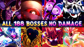 All 188 Boss Fights in All Main Kirby Games (No Damage + No Copy Ability)