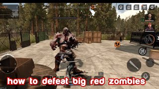 lost future:- how to defeat big red zombies screenshot 2
