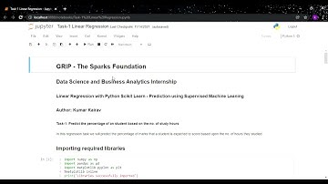 Task - 1 Linear Regression Using Unsupervised Learning