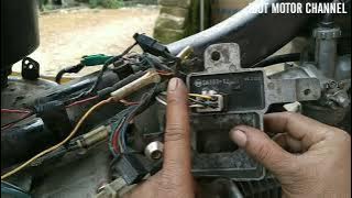 How to Assemble/Connect the Ignition Cable Line of the Kharisma/Supra X 125 from the Spool, Kipro...