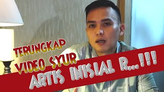 Video syur artis dengan pria alim inisial R diduga bocor ke publik