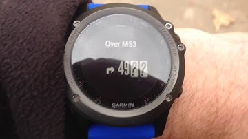 Garmin Fenix 3 and 3HR Turn By Turn Navigation Courses , A How To