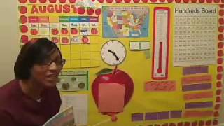 Math Calendar Board/ Literacy Staions