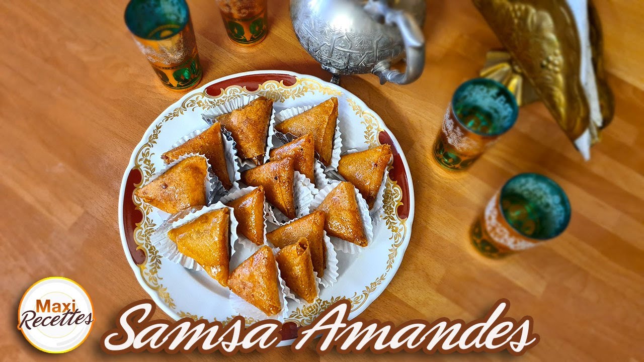 Samsa aux Amandes Recette Facile et Rapide