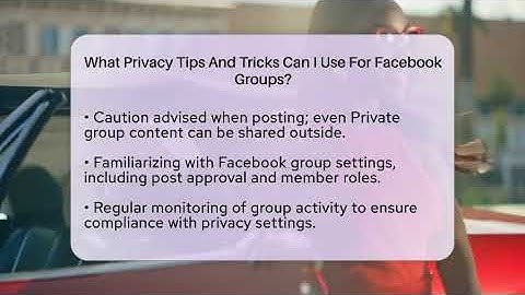 What Privacy Tips And Tricks Can I Use For Facebook Groups? - Everyday-Networking