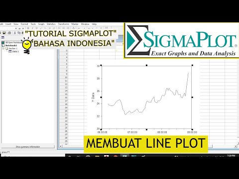SIGMAPLOT MUDAH!_MEMBUAT LINE PLOT (PART 2)