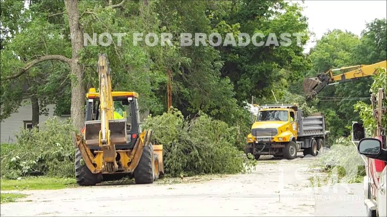 6/17/14 Clarkesville, Readlyn, IA; Tornado Damage *Derrick Murphy HD