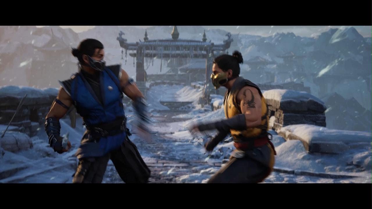 Mortal Kombat 1 Scorpion VS Sub-zero - YouTube