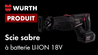 Scie Sabre À Batterie Li-Ion 18 V Afs Compact M-Cube Puissante Et Compacte - Würth