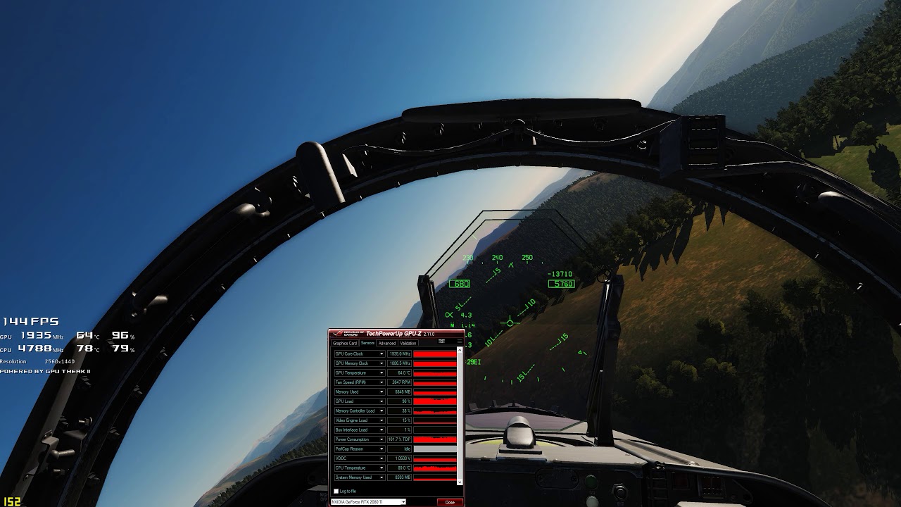 DCS World with RTX 2080 TI Test 1/3