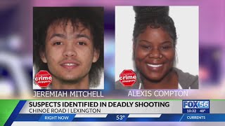 Lexington police searching for pair in connection with homicide investigation