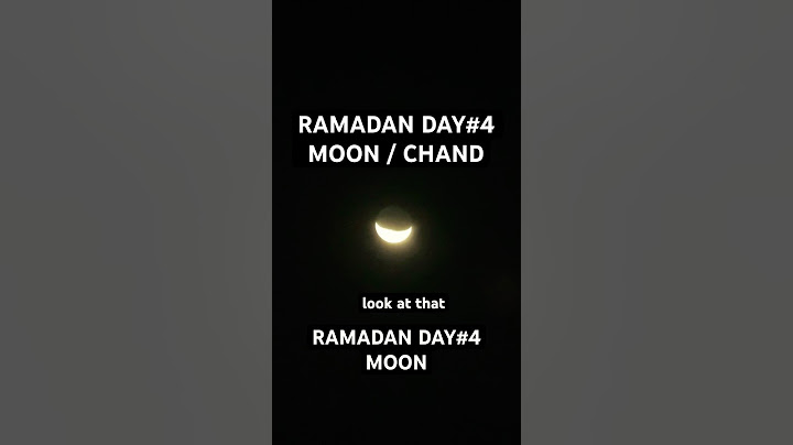 Ramadan Day4 #moon  #2025 #ramadan #solo #viralshort