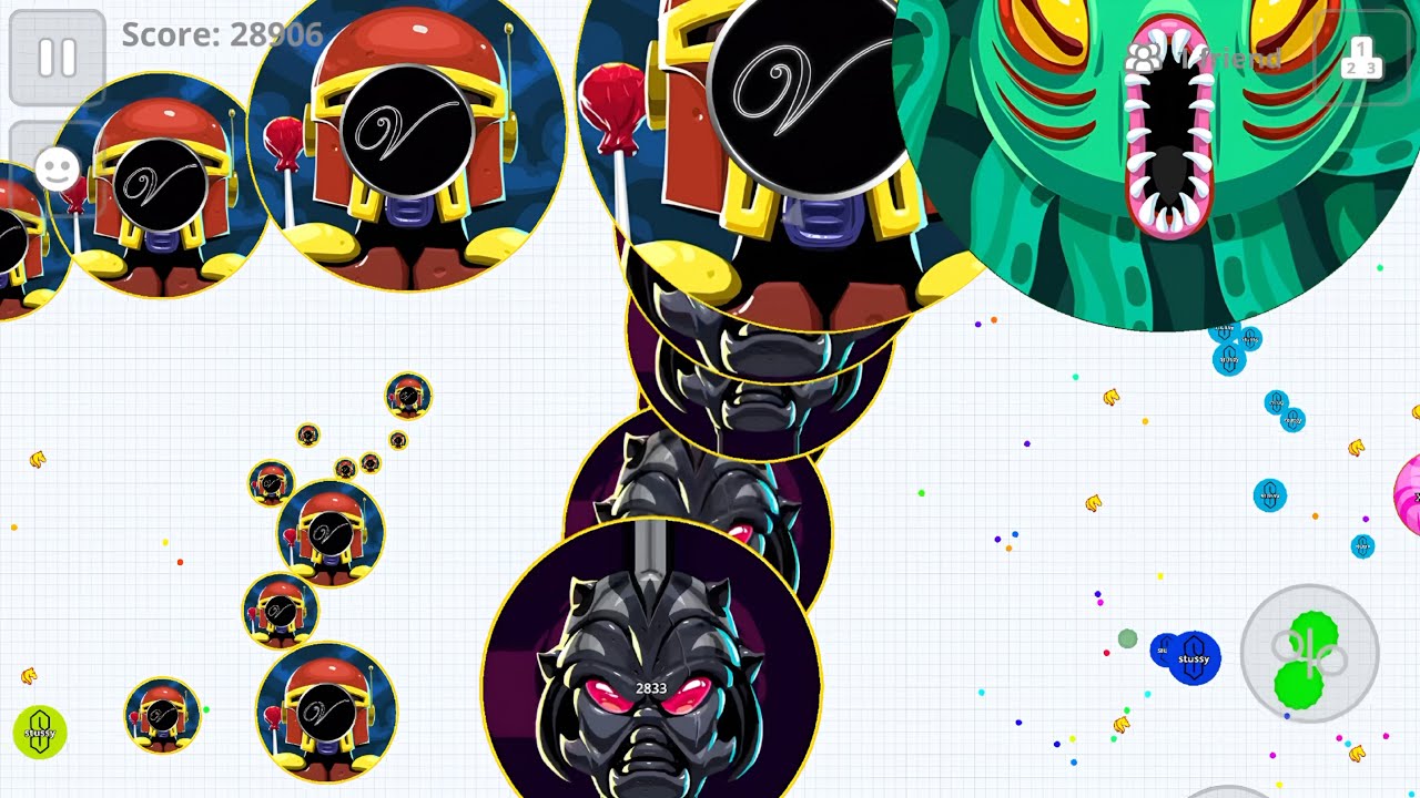 THE BEST DUO (AGARIO MOBILE)