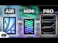 Ipad pro m4 vs ipad air m2 vs ipad mini  what is the best ipad to buy