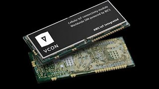 VCON - cellular IoT connectivity module by CESANTA, BICS, Amazon Web Services