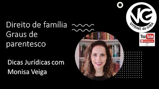 GRAUS DE PARENTESCOS