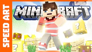 Minecraft Mod vs Mod Thumbnail Speed Art!