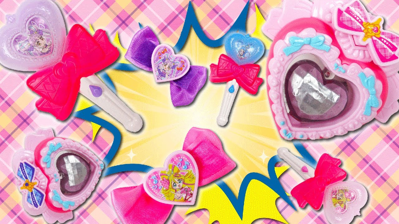 【キミとアイドルプリキュア♪】ちゃんと回るアイドルハートブローチやキラキライトも！ガシャポン！なりきりプリキュア1【プリキュア】