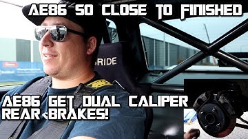 ae86 finally has brakes