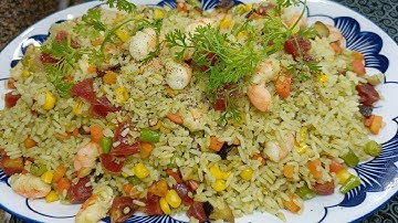 Món Cơm Chiên Ngọc Bích, Ngon thơm Lạ Miệng - Món Ăn Ngon Mỗi Ngày