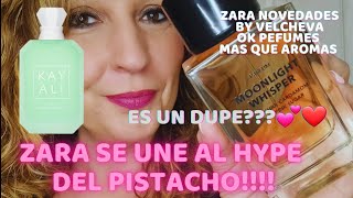 🎙🎧CLON ZARA!!! MOONLIGHT WHISPER🍀NOVEDADES❤️PISTACHIO GELATO🔝BY VELCHEVA❤️OK PERFUMES💄MAS QUE AROMAS