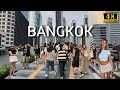 🇹🇭 4K | Walking Bangkok Central Business District 2026 | Sathorn - Silom Areas | Thailand
