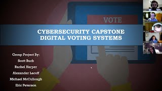 Digital Voting Systems Capstone Project