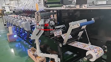 DBRY-L8370C 8Colors Inline Flexo Printing Machine