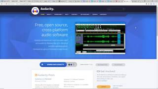 Installer Audacity , logiciel d&#39;enregistrement et montage audio gratuit