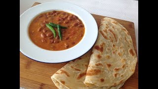 Mahrago iyo chapati | Chapati & Kidney beans