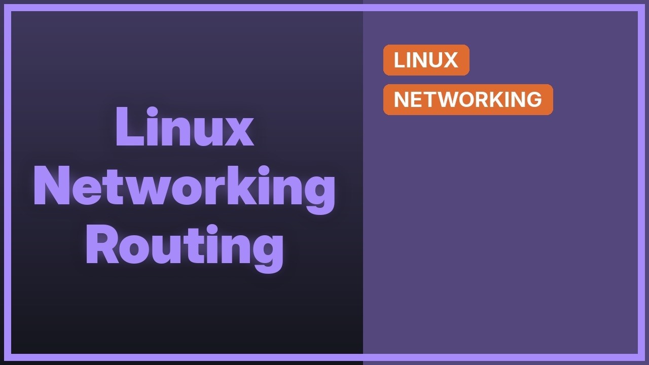 Linux routing to internet with multiple interfaces - YouTube