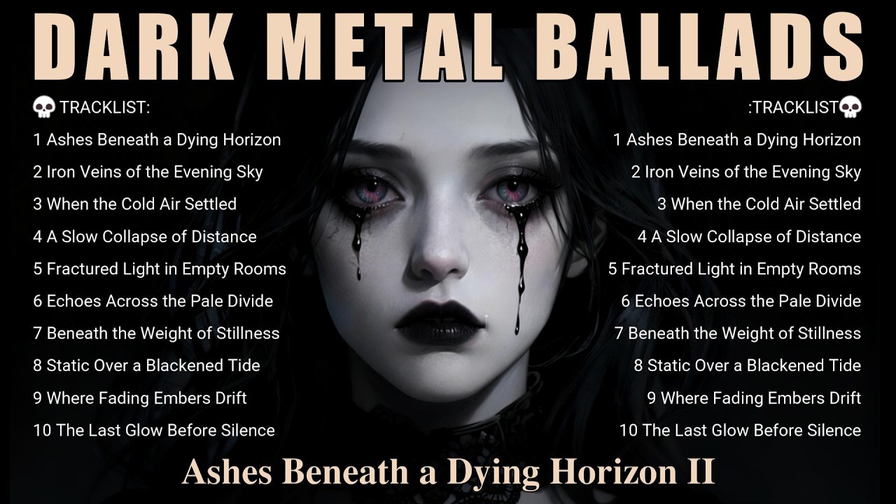 🎧 Dark Metal Ballads – Ashes Beneath a Dying Horizon II | Gothic & Melancholic Doom Metal