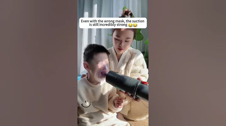 Sonmol automatic anti choking device's suction is still incredibly strong, even with the wrong mask.